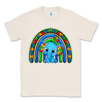 Natural autism elephant rainbow Classic Tee - Zillion Design Studio
