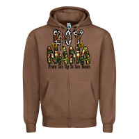 Chestnut boy nana from son up to son down Zipper Hoodie - CowhideDigitalArt