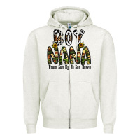 Boy Nana From Son Up To Son Down Zipper Hoodie | Teevron