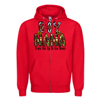 Red boy nana from son up to son down Zipper Hoodie - CowhideDigitalArt