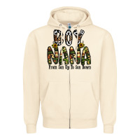 Sandshell boy nana from son up to son down Zipper Hoodie - CowhideDigitalArt