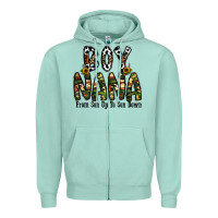 Seafoam boy nana from son up to son down Zipper Hoodie - CowhideDigitalArt