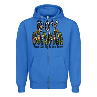 True Royal boy nana from son up to son down Zipper Hoodie - CowhideDigitalArt