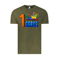 Vintage Olive First Grade Vintage Tee - RanaPortraitStore