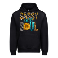 Black Sassy Little Soul Urban Hoodie - BundleAndBundleShop
