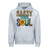 Heather Grey Sassy Little Soul Urban Hoodie - BundleAndBundleShop