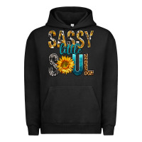 Pigment Black Sassy Little Soul Urban Hoodie - BundleAndBundleShop