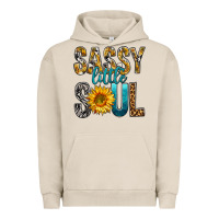 Pigment French Oak Sassy Little Soul Urban Hoodie - BundleAndBundleShop