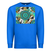 True Royal gemstone leopard cowhide Premium Sweatshirt - NancyCooperArtShop