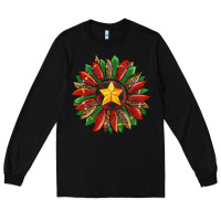 Black christmas sunflower Long Sleeve Tee - RanaPortraitStore