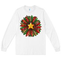 White christmas sunflower Long Sleeve Tee - RanaPortraitStore