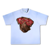 Grape Ice labrador retriever with love glass Urban Heavy Tee - RanaPortraitStore