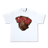 White labrador retriever with love glass Urban Heavy Tee - RanaPortraitStore