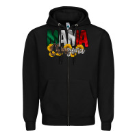 Black mama chingona Zipper Hoodie - RacoonDesign