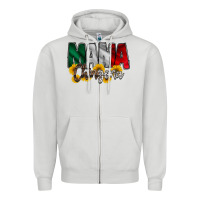 Dove Grey mama chingona Zipper Hoodie - RacoonDesign