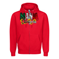 Red mama chingona Zipper Hoodie - RacoonDesign