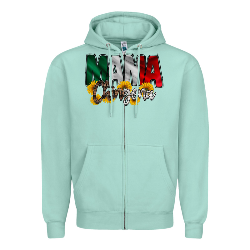 Mama Chingona Zipper Hoodie by RacoonDesign | Teevron