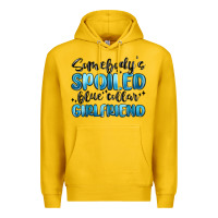 Lemon somebodys spoiled blue collar girlfriend Premium Hoodie - MaliasSmallBusiness