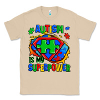 Mushroom autism is my superpower ripped shirt Classic Tee - Zillion Design Studio
