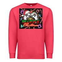 Cardinal gamer merry christmas Premium Sweatshirt - NancyCooperArtShop