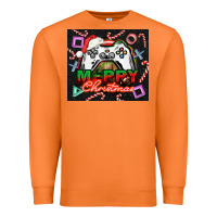 Carrot gamer merry christmas Premium Sweatshirt - NancyCooperArtShop