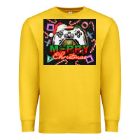 Lemon gamer merry christmas Premium Sweatshirt - NancyCooperArtShop