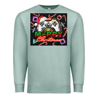 Seafoam gamer merry christmas Premium Sweatshirt - NancyCooperArtShop