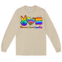 Mushroom peace love equality Long Sleeve Tee - Zillion Design Studio