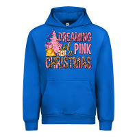 Cobalt Dreaming Of A Pink Christmas Urban Hoodie - BundleAndBundleShop
