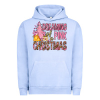 Pigment Grape Ice Dreaming Of A Pink Christmas Urban Hoodie - BundleAndBundleShop