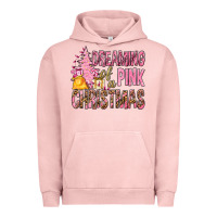 Pigment Salmon Dreaming Of A Pink Christmas Urban Hoodie - BundleAndBundleShop