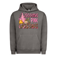 Pigment Tornado Dreaming Of A Pink Christmas Urban Hoodie - BundleAndBundleShop