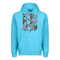 Ocean Blue pray on it pray over it pray through it Premium Hoodie - NancyCooperArtShop