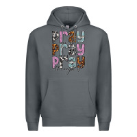 Rock pray on it pray over it pray through it Premium Hoodie - NancyCooperArtShop