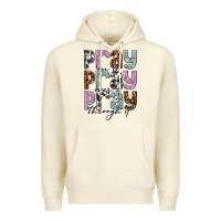 Sandshell pray on it pray over it pray through it Premium Hoodie - NancyCooperArtShop