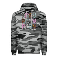 Slate Camo pray on it pray over it pray through it Premium Hoodie - NancyCooperArtShop