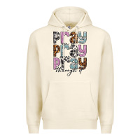 Tofu pray on it pray over it pray through it Premium Hoodie - NancyCooperArtShop