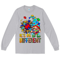 Moon Dust it's ok to be different autism gnome Long Sleeve Tee - Zillion Design Studio