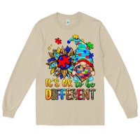 Mushroom it's ok to be different autism gnome Long Sleeve Tee - Zillion Design Studio