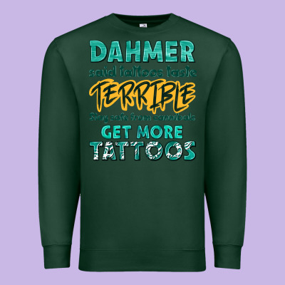 Get More Tattoos Premium Sweatshirt Designed By Nancycooperartshop