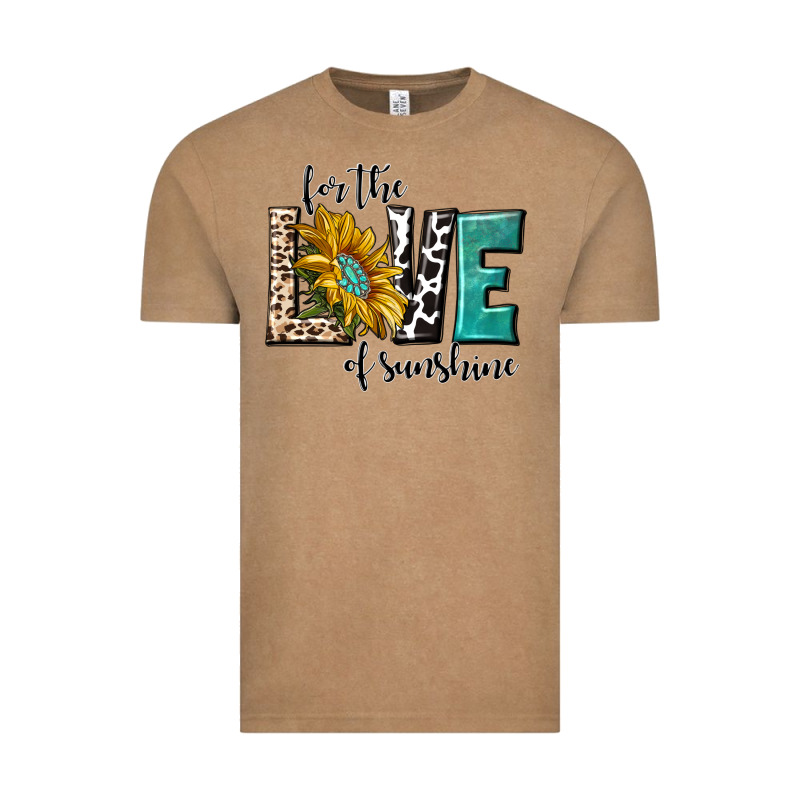 For The Love Of Sunshine Vintage Tee by texasbilliewilder | Teevron