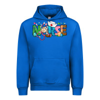 Cobalt Easter Nurse Urban Hoodie - BundleAndBundleShop