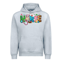 Heather Grey Easter Nurse Urban Hoodie - BundleAndBundleShop