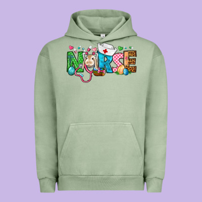 Easter Nurse Urban Hoodie Designed By Bundleandbundleshop