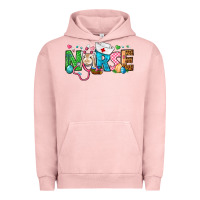 Pigment Salmon Easter Nurse Urban Hoodie - BundleAndBundleShop