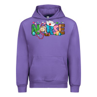 Tulip Easter Nurse Urban Hoodie - BundleAndBundleShop