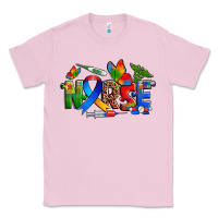 Bubblegum Pink autism nurse Classic Tee - Zillion Design Studio