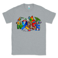 Heather Grey autism nurse Classic Tee - Zillion Design Studio