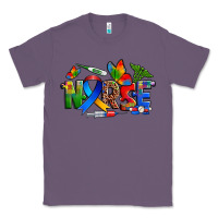 Lavender autism nurse Classic Tee - Zillion Design Studio
