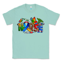 Seafoam autism nurse Classic Tee - Zillion Design Studio